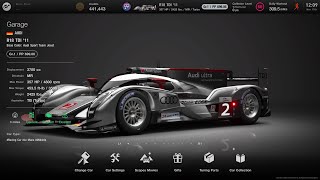 Gran Turismo 7 AUDI R18 TDI11 tunes [upl. by Ahsiret]