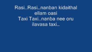 Taxi Taxi Sakkarakatti Lyrics [upl. by Hartill]