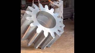 Huge Industrial Gear Manufacturing  ProductionProcess of Largest Gear gearIndustrialProduction [upl. by Marquez324]