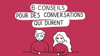 Comment tenir une conversation avec une fille  6 astuces efficaces [upl. by Pen]