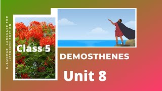 Class 5 Gulmohar English Literature Chapter 8  Demosthenes [upl. by Nillad835]