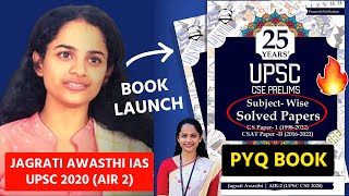 Best Book For UPSC Previous Year Question Paper🔥 Jagrati Awasthi 25 Year PYQ Book for UPSC [upl. by Oigroig]