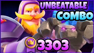 3300🥇 with Golem Beatdown Deck [upl. by Admana]