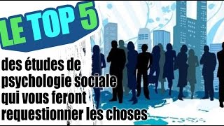 Le top 5 des études de psychologie sociale qui vous feront requestionner les choses [upl. by Oicor]