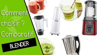 Comment choisir son blender  Comparatif blender [upl. by Otnicaj]