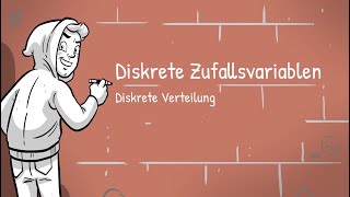 Diskrete Verteilung  Diskrete Zufallsvariablen und Träger von diskreten Zufallsvariablen [upl. by Can150]