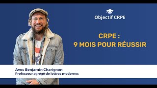 CRPE  CRPE 2024  9 mois pour réussir [upl. by Aneelehs878]