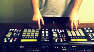 DURAZZO quotClockworkquot TWO MPCs AT ONCE Live Beatmaking [upl. by Samoht]