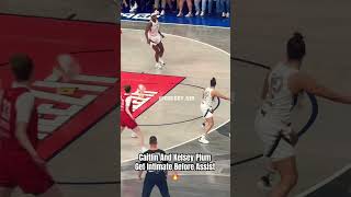 Caitlin Clark And Kelsey Plum Get Close 🔥caitlinclark wnba basketball [upl. by Aurelius807]