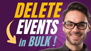 Bulk Delete Calendar Events 1Click [upl. by Wivina471]