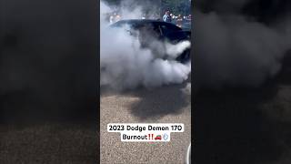 HUGE Dodge Demon 170 Burnout Dodge CEO Timothy Kuniskis [upl. by Bois283]