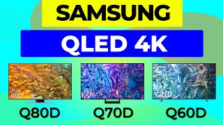 Televisores Samsung QLED 4K 2024  Q80D vs Q70D vs Q60D [upl. by Mani]