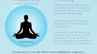 Geführte Meditation für entspannte Höchstleistung Inkl Soundfile [upl. by Kathe155]