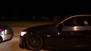 BOOSTED MUSTANG GT 50 VS BMW 335i [upl. by Jaylene]