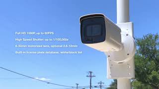 Deep Learning ANPR Camera with Builtin LPR  IPC7A27ANPR  Linovision [upl. by Aleksandr]