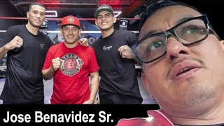 JOSE BENAVIDEZ SR LIVE with WRAPSTAR on BOO BOO fight CANELO SPENCE REMATCH [upl. by Pickett]