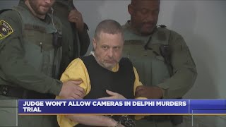 Judge won’t allow cameras in Delphi murders trial [upl. by Nair65]