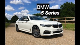 2018 BMW 5 Series 520d M Sport xDrive Review  Inside Lane [upl. by Callida51]