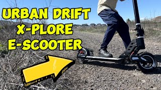 Conquer Your Commute with the Urban Drift XPLORE Electric Scooter  Comprehensive Review [upl. by Intruok]