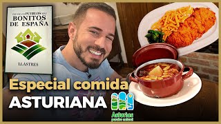 Probando MUCHA COMIDA ASTURIANA en uno de los PUEBLOS más BONITOS de ESPAÑA [upl. by Seyer]