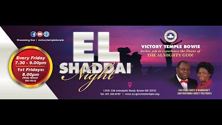 El Shaddai Night  JANUARY 26 2024  Victory Temple Bowie [upl. by Odell]