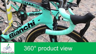 Wout Van Aerts Bianchi Oltre XR4 2020 [upl. by Pathe171]