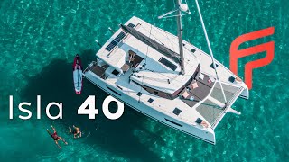 Isla 40 an ideal sailing catamaran for family cruising [upl. by Ennirok298]