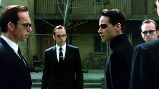 Neo vs Smith Clones Part 1  The Matrix Reloaded Open Matte [upl. by Innes]