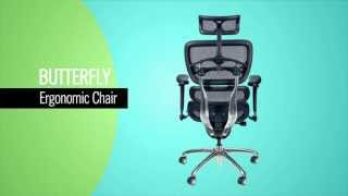 Balt Butterfly Executive Mesh Chair [upl. by Ahsinelg]