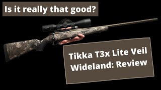 Tikka T3x Lite Veil Wideland  Review [upl. by Elbon]