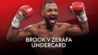 LIVE UNDERCARD Kell Brook vs Michael Zerafa  Anthony Tomlinson amp Shakiel Thompson [upl. by Aronos]