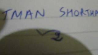 Pitman Shorthand part 2 of 3 Revised [upl. by Tati]