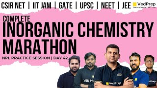 Complete Inorganic Chemistry Marathon  CSIR NET Chemistry  IIT JAM  GATE  VedPrep Chem Academy [upl. by Nitsua452]