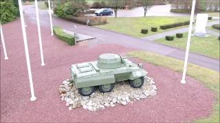 Mémorial de la poche de Falaise bataille de Normandie 1944 par drone [upl. by Nomla367]