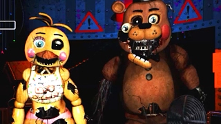 The Return To Abominations Night 2 Withered Toy Animatronics [upl. by Ardenia]