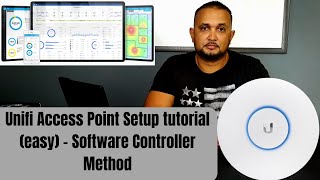 Unifi Access Point Setup  Updated 2022 Method [upl. by Brittni]