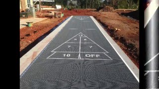 Ultimate Courts  Shuffleboard Installation [upl. by Felicia121]