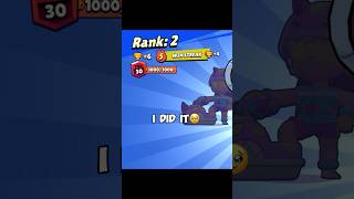 MORTIS 30 RANK FINALLY🥹🔥 brawlstars mortis rank30 tutorial [upl. by Martella]