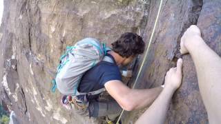 Passed by Free Solo Climber  Dark Shadows Red Rocks Neveda [upl. by Burwell109]