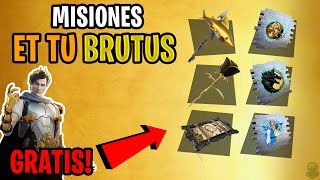 COMO COMPLETAR TODAS LAS MISIONES ET TU BRUTUS EN FORTNITE GUÍA [upl. by Huberman]