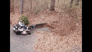 Umount Blower Driveway Cleanup 7hp [upl. by Coraline]