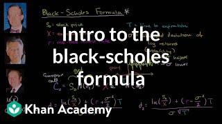 Introduction to the BlackScholes formula  Finance amp Capital Markets  Khan Academy [upl. by Suisyola]