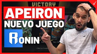 TUTORIAL ✅ GUIA Paso a Paso APEIRON NFT  Aprende como JUGAR GAMEPLAY y Cómo descargar el Juego [upl. by Maren]