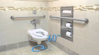 Accessible Toilet Compartments [upl. by Nnayelhsa]