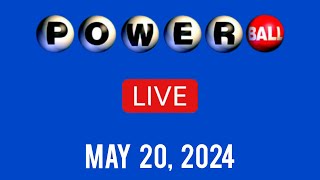 Powerball Live Tonight Drawing May 20 2024  Powerball drawing results today live [upl. by Evyn]