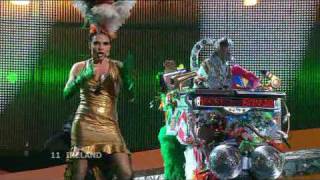 Eurovision 2008 Semi Final 1 11 Ireland Dustin The Turkey Irlande Douze Pointe 169 HQ [upl. by Hartill]