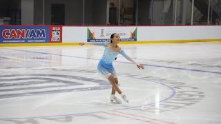 Ruby Weiner  Starlight Waltz  2024 Lake Placid Ice Dance Championships [upl. by Birkett]