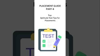 Top Aptitude Tests Tips for college placements  Part4 [upl. by Butler]