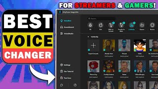 BEST RealTime Voice Changer for YOUTUBERS amp STREAMERS on PC 2024✅ [upl. by Marylou610]