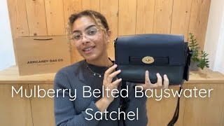 Mulberry Belted Bayswater Satchel Review [upl. by Petra926]